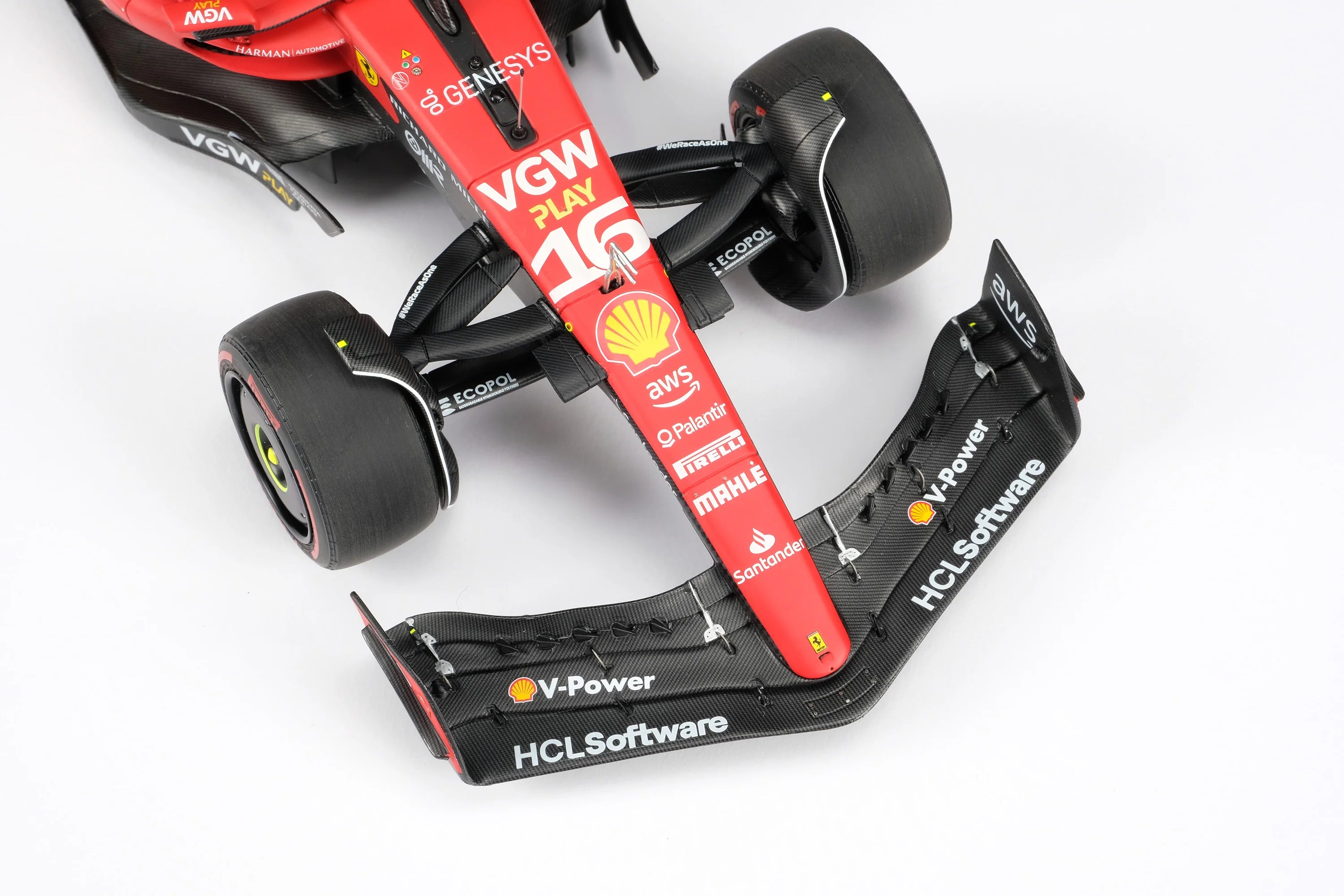 #16 Leclerc SF-23 2023 Season 1:18 Amalgam Car Model - Scuderia Ferrari - Fueler™ - M6269-SC1 - fueler.store - Car Model