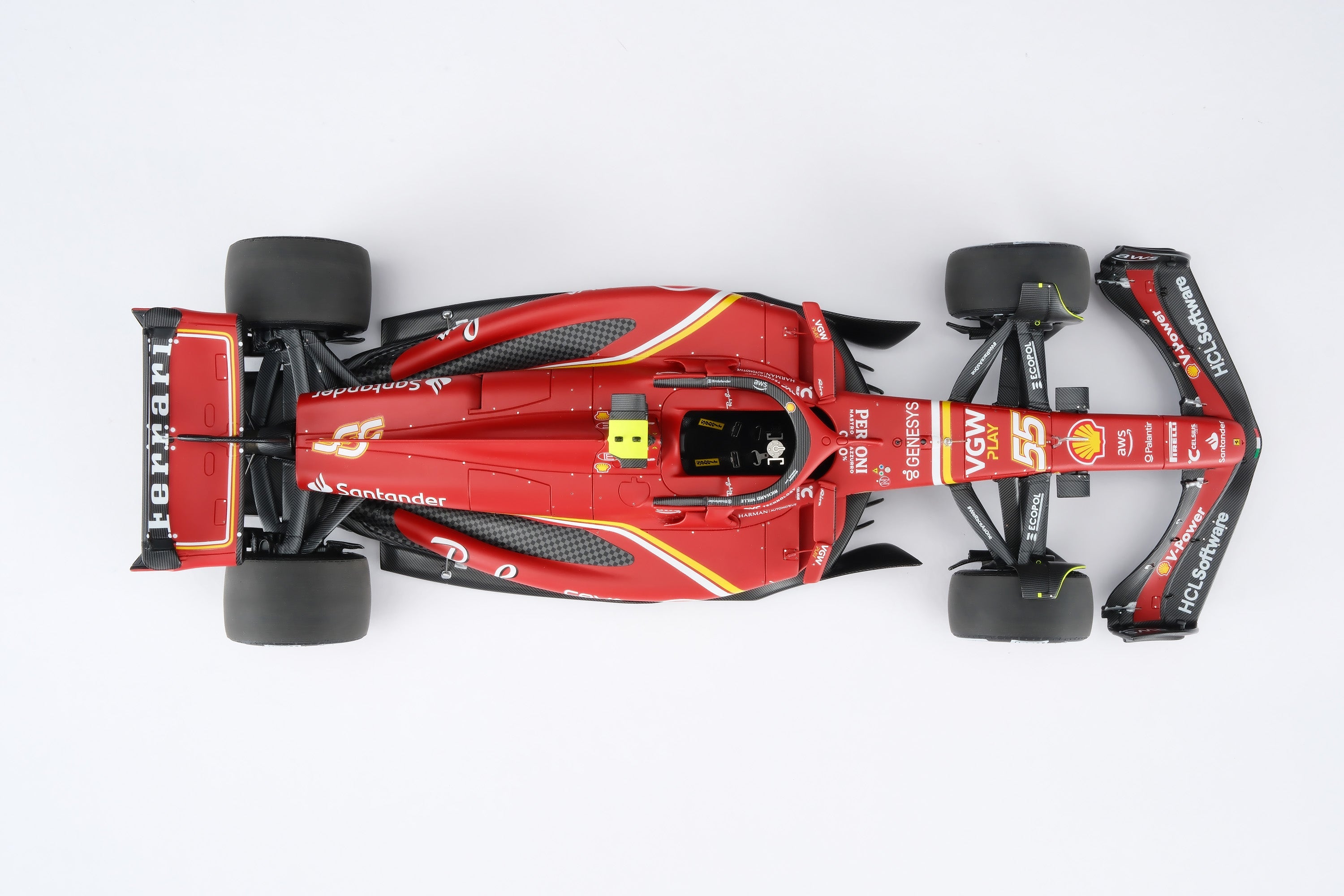 #16 Leclerc SF-24 Australian GP 1:18 Amalgam Car Model - Scuderia Ferrari - Fueler™ - M6311-SC1 - fueler.store - Car Model