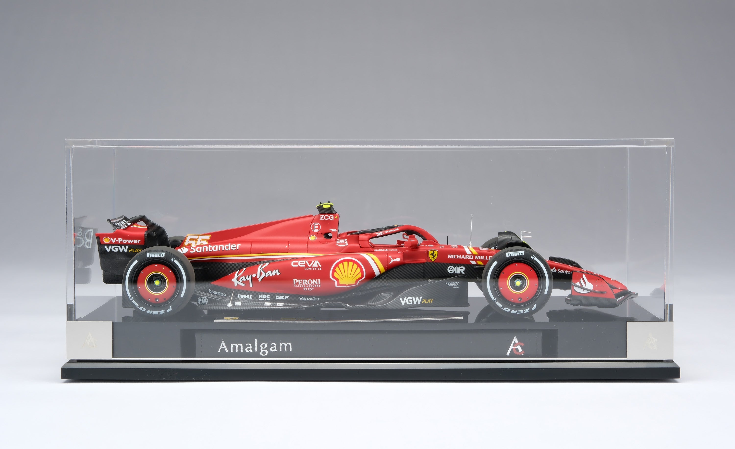 #16 Leclerc SF-24 Australian GP 1:18 Amalgam Car Model - Scuderia Ferrari - Fueler™ - M6311-SC1 - fueler.store - Car Model