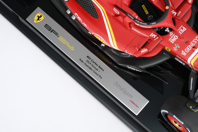 #16 Leclerc SF-24 Australian GP 1:18 Amalgam Car Model - Scuderia Ferrari - Fueler™ - M6311-SC1 - fueler.store - Car Model