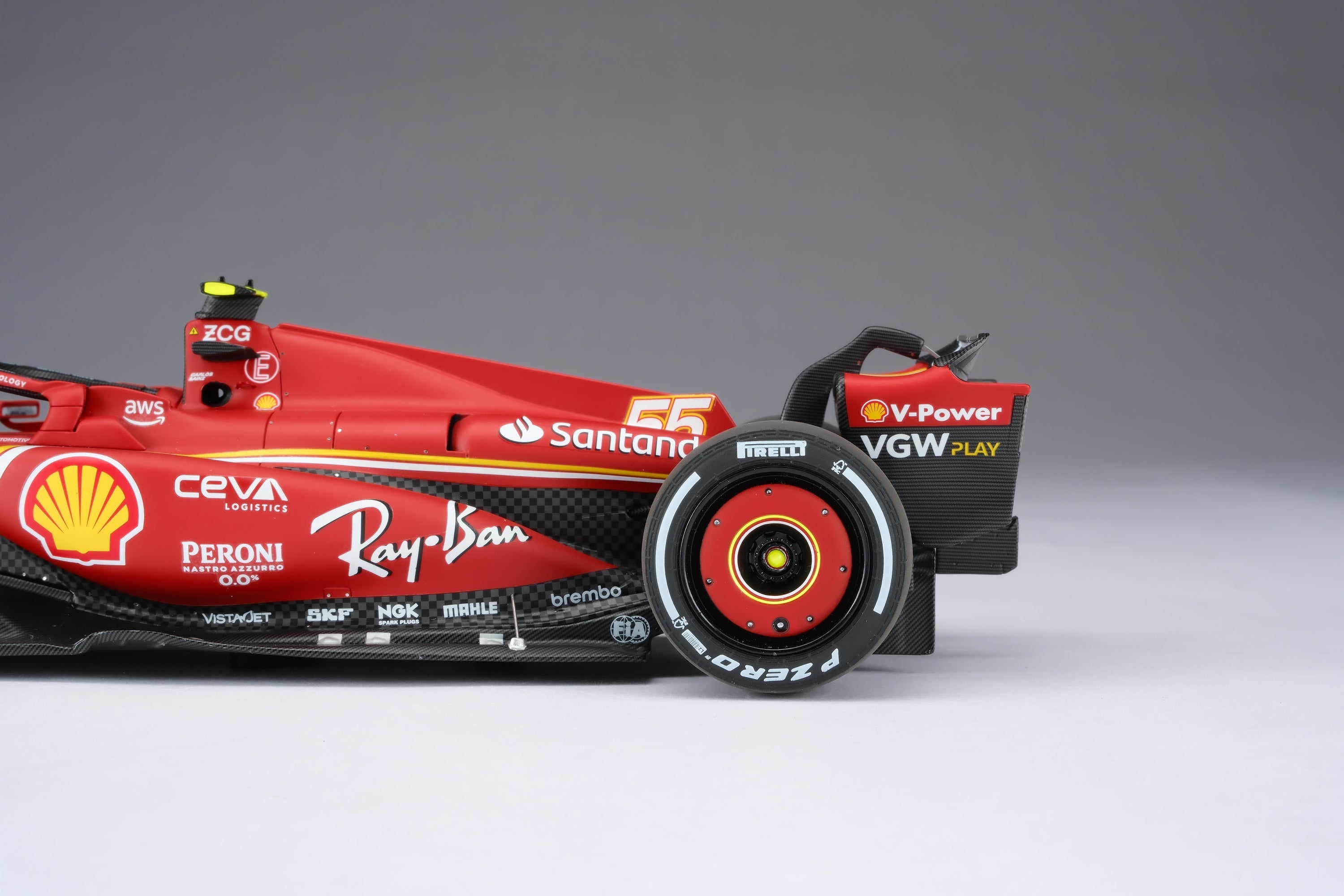 #16 Leclerc SF-24 Australian GP 1:18 Amalgam Car Model - Scuderia Ferrari - Fueler™ - M6311-SC1 - fueler.store - Collectibles