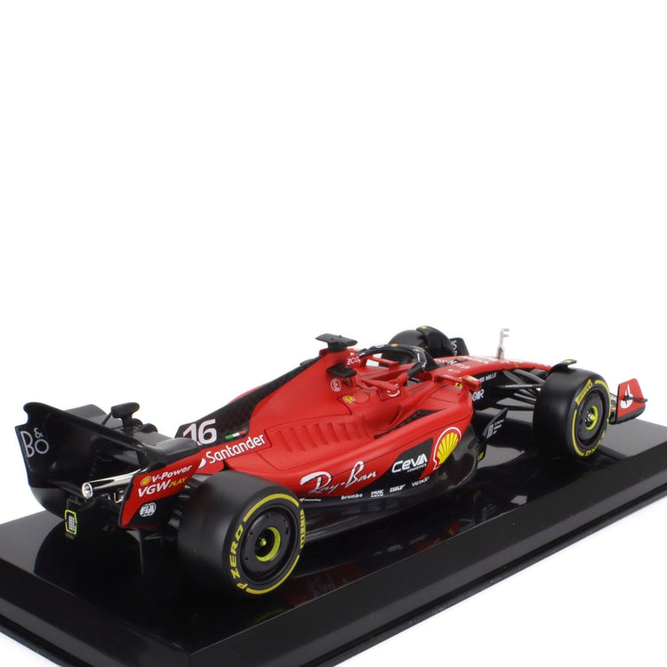 Scuderia Ferrari - #16 Leclerc SF23 2023 Season 1:24 Car Model - Car Model - Fueler™ 