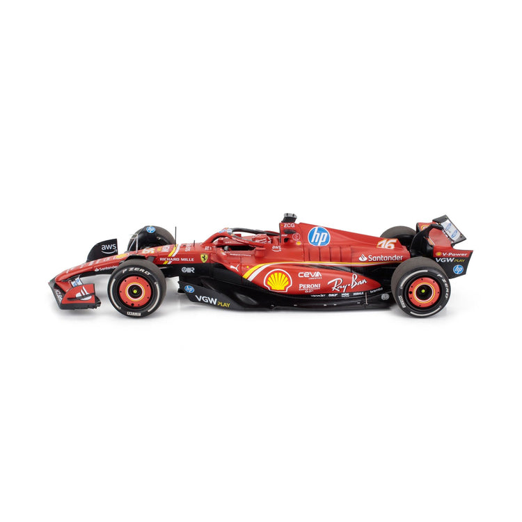 Scuderia Ferrari - #16 Leclerc SF24 Monaco GP Winner 2024 1:18 Car Model - Car Model - Fueler™ 