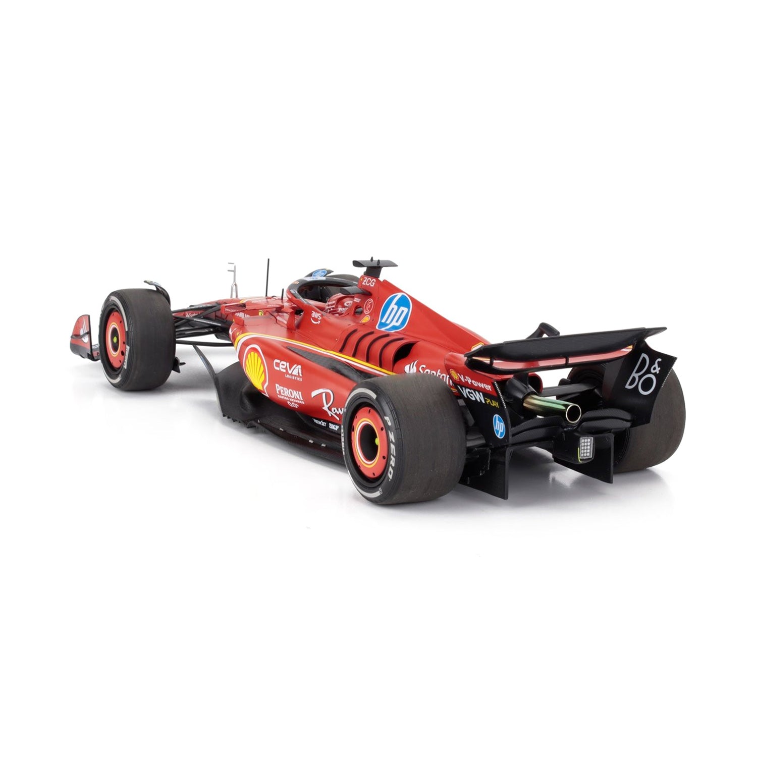 Scuderia Ferrari #16 Leclerc SF24 Monaco GP Winner 2024 1:18 Car