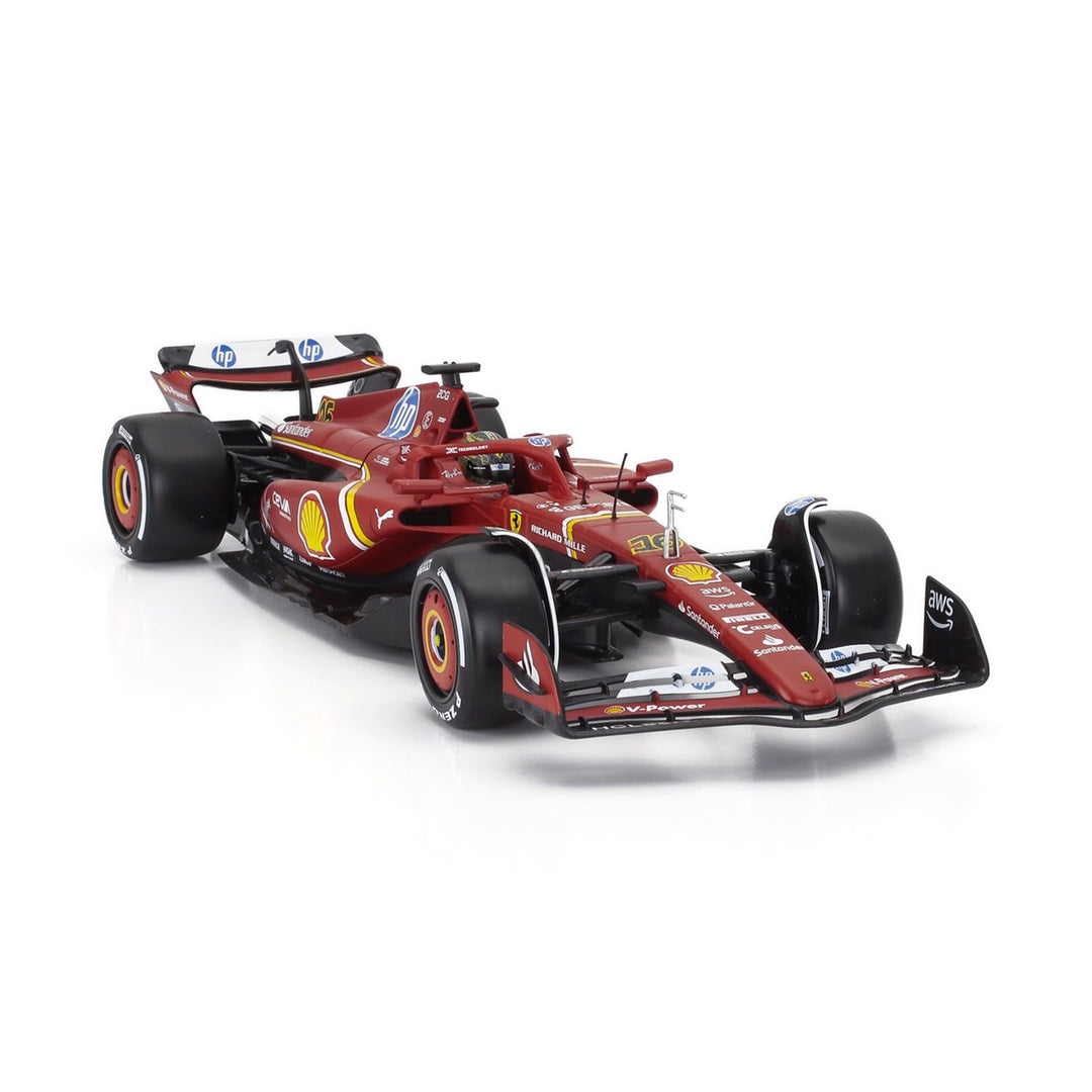 #16 Leclerc SF24 Monza GP Winner 2024 1:18 Car Model - Scuderia Ferrari - Fueler™ - 18-16815-L-MONZA - fueler.store - Car Model