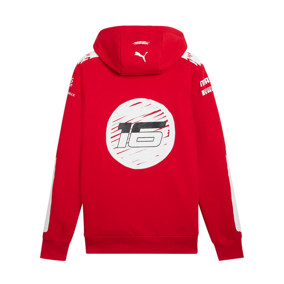 2023 Joshua Vides - Vegas GP Edition - Leclerc Team Hoody - Scuderia Ferrari - Fueler™ 