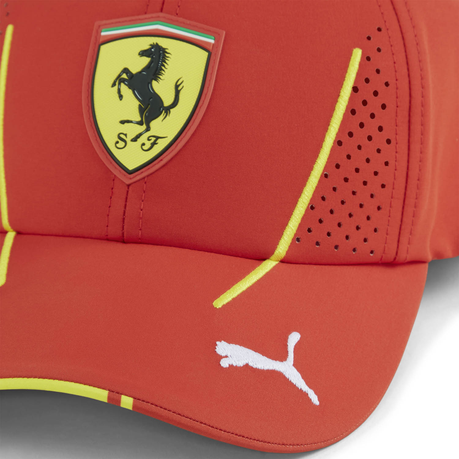 2024 Carlos Sainz Driver Cap - Scuderia Ferrari - Fueler™ - 701228016001000 - fueler.store - Cap