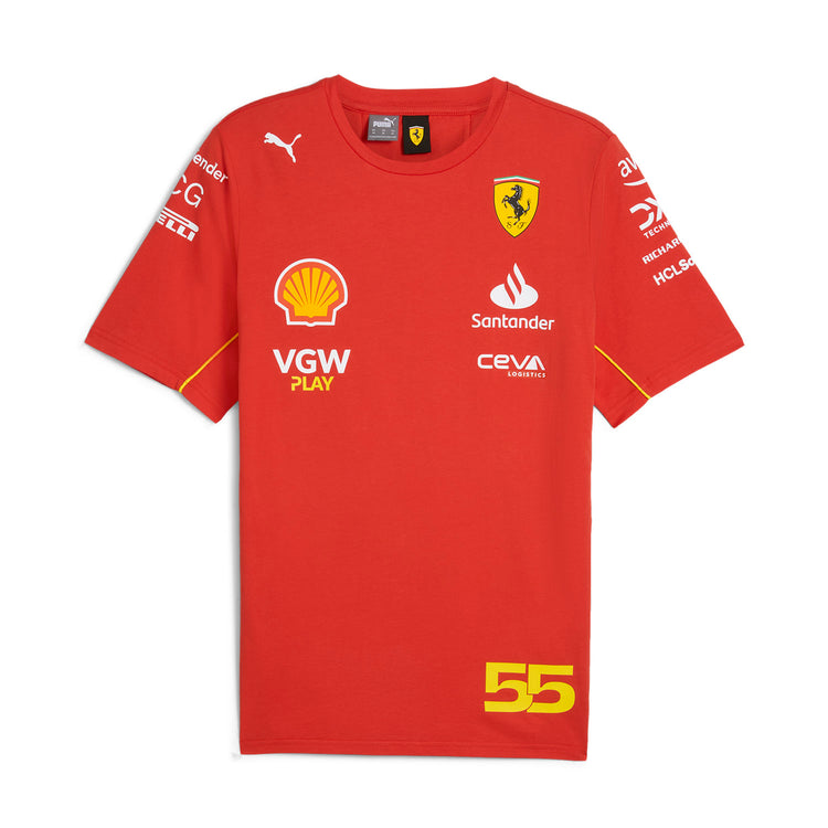 2024 Carlos Sainz Driver T-Shirt - Scuderia Ferrari - Fueler™ 