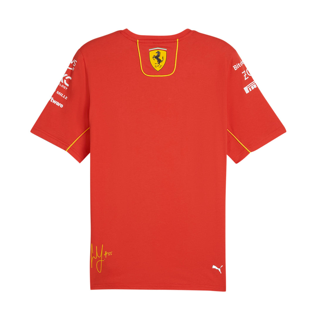 2024 Carlos Sainz Driver T-Shirt - Scuderia Ferrari - Fueler™ 