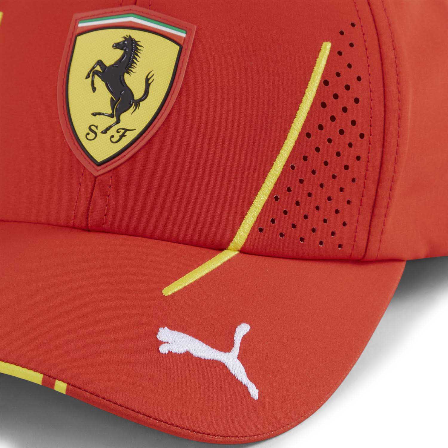 2024 Carols Sainz Kids Driver Cap - Scuderia Ferrari - Fueler™ - 701228017001000 - fueler.store - Cap