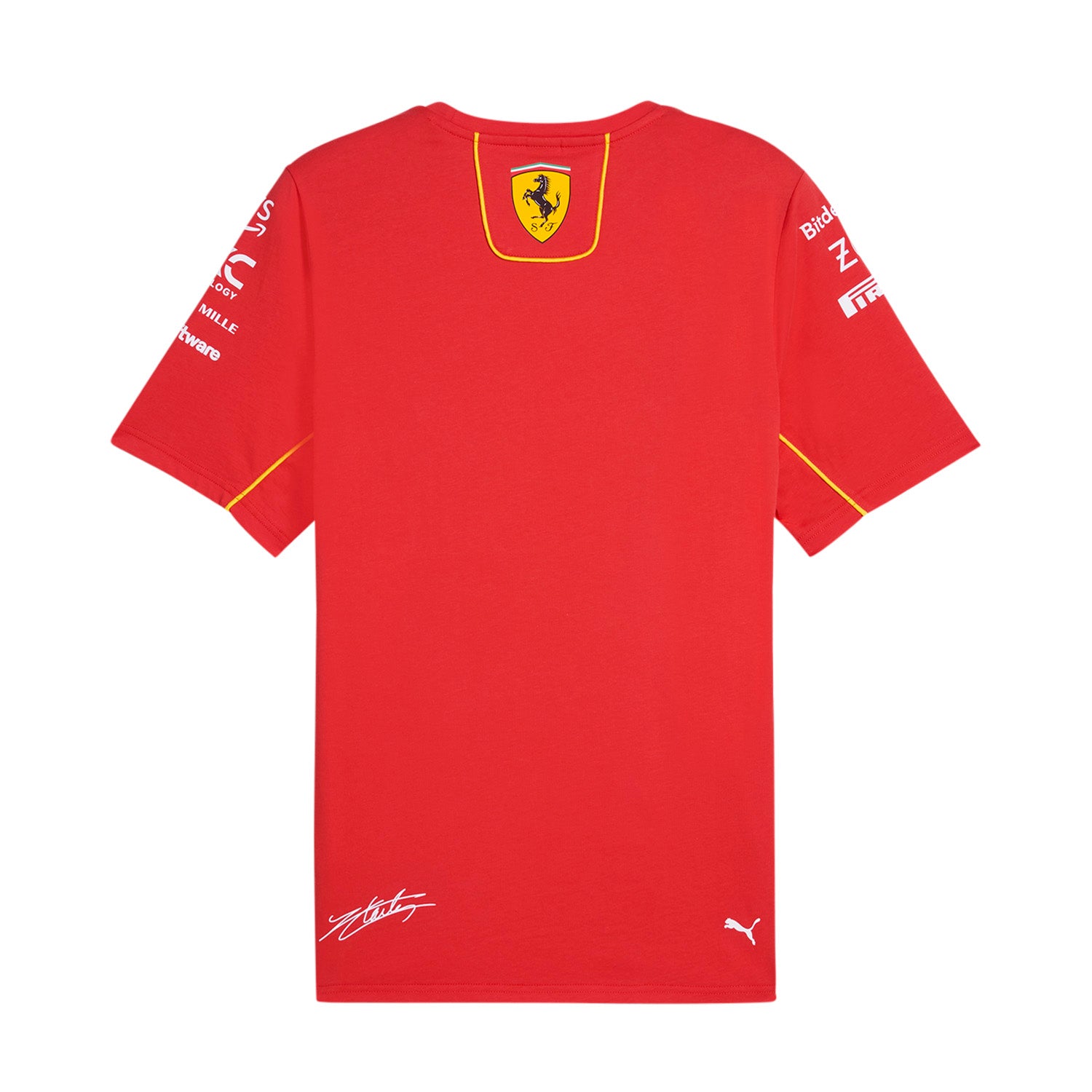 2024 Charles Leclerc Driver T-Shirt - Scuderia Ferrari - Fueler™ - 701228003001215 - fueler.store - T-Shirt