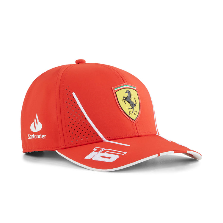 2024 Charles Leclerc Kids Driver Cap - Scuderia Ferrari - Fueler™ 