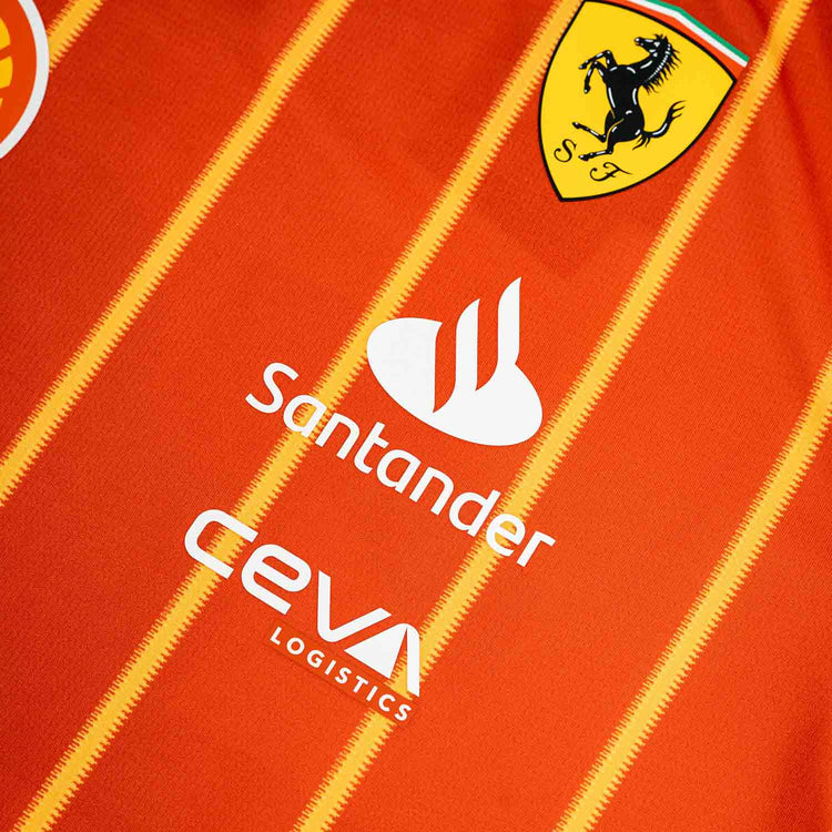 2024 Leclerc Euro Edition Soccer Jersey - Scuderia Ferrari - Fueler™ 