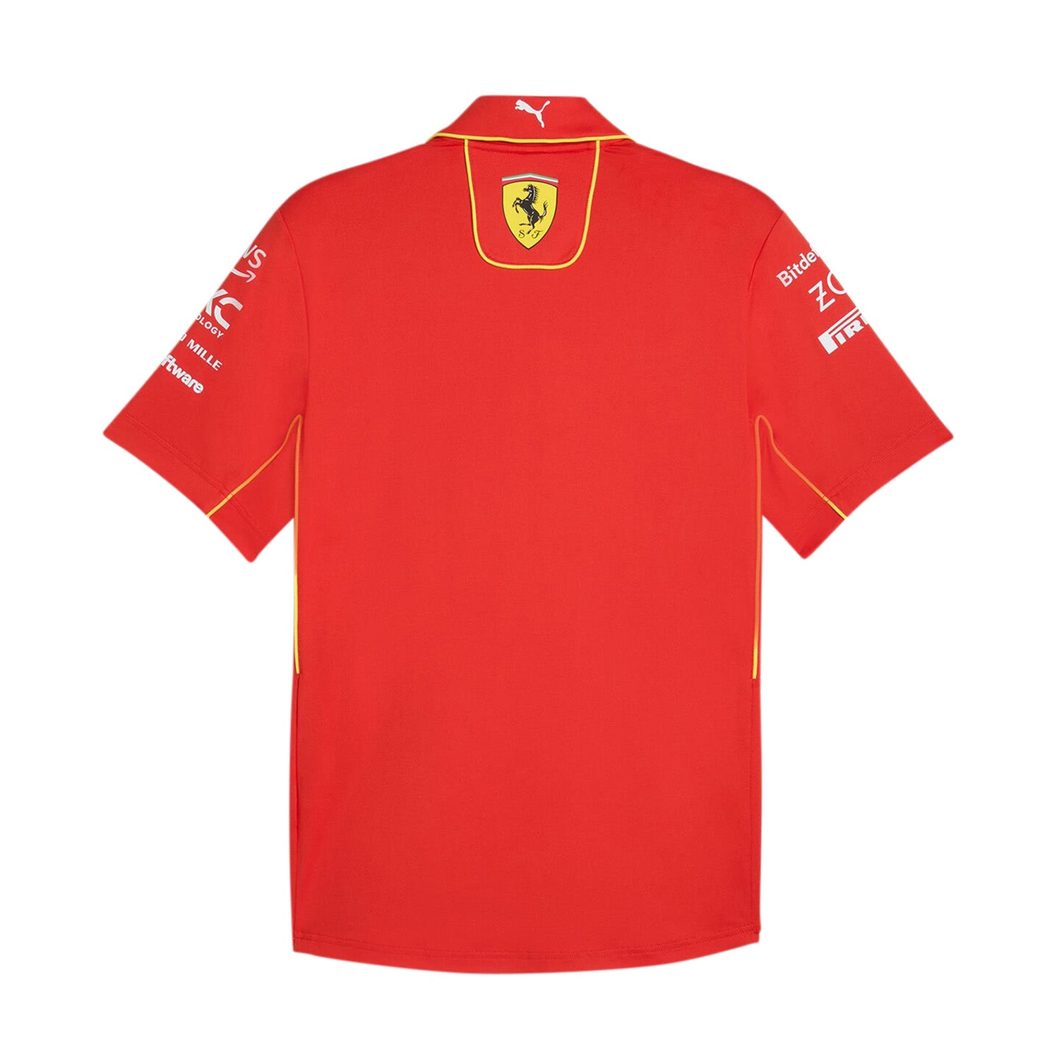 2024 Pro Team Polo - Scuderia Ferrari - Fueler™ - 701230153001215 - fueler.store - Polo