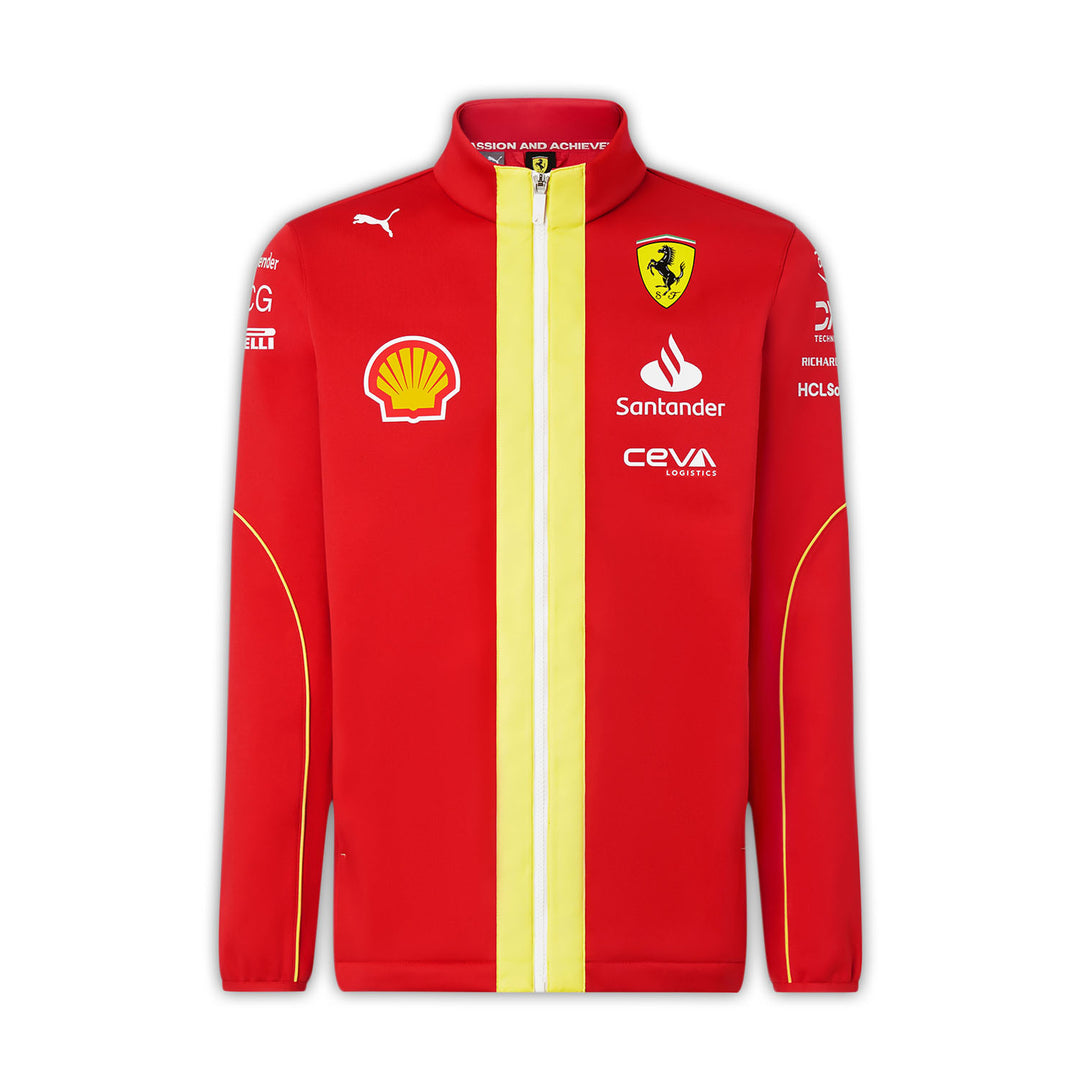 2024 Team Softshell Jacket - Scuderia Ferrari - Fueler™ - 701230154001220 - fueler.store - Jacket