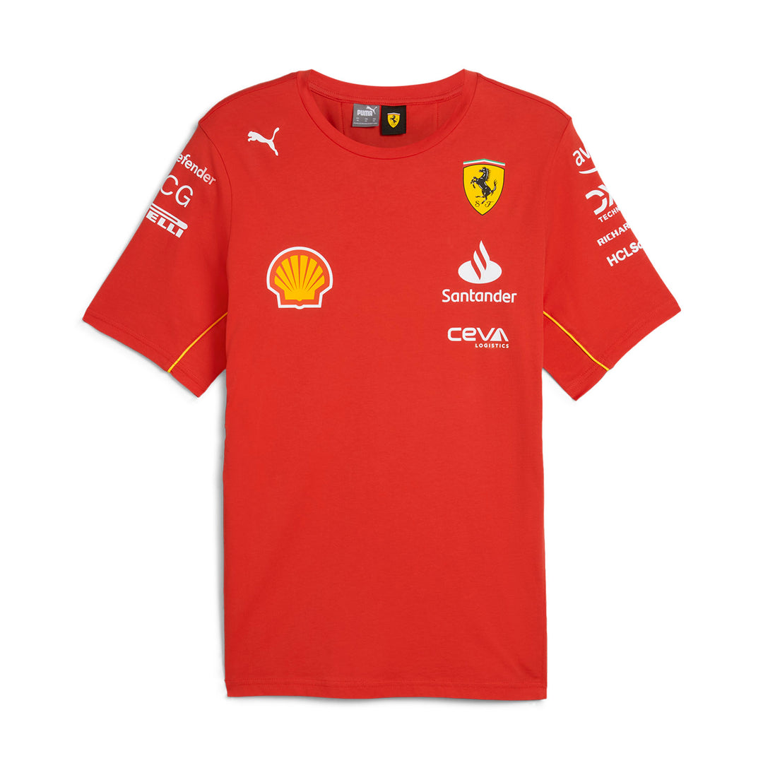 2024 Team T-Shirt - Scuderia Ferrari - Fueler store
