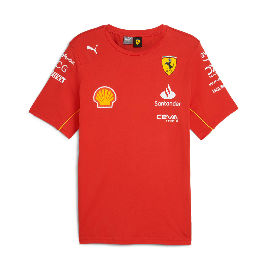 2024 Team T-Shirt - Scuderia Ferrari - Fueler™ - 701228001001215 - fueler.store - T-Shirt