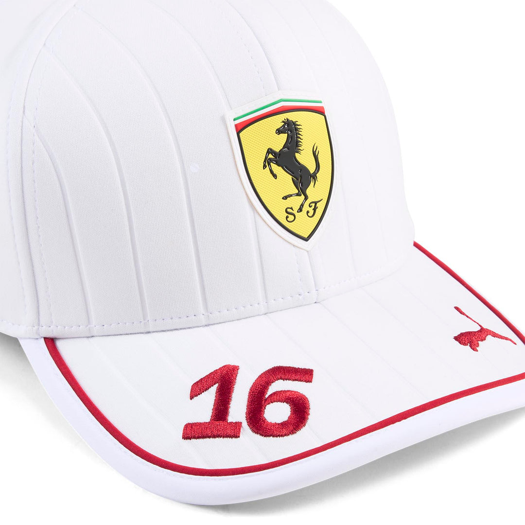 2025 Charles Leclerc Driver Cap - Miami Special Edition - Scuderia Ferrari - Fueler™ - 701233008001801 - fueler.store - Cap