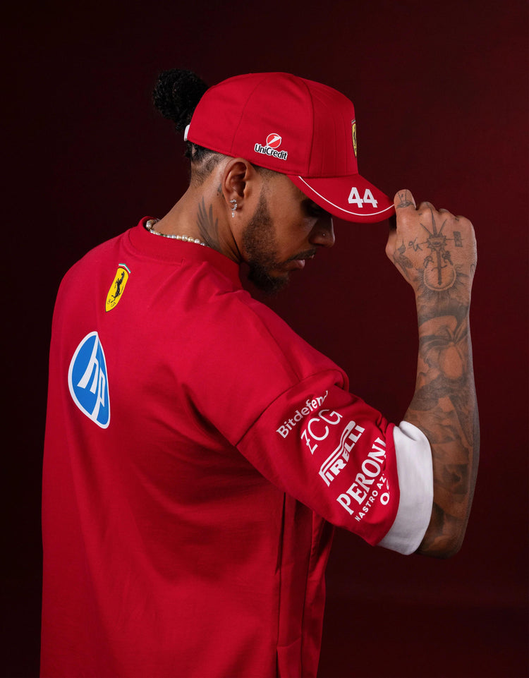 2025 Driver Oversized T-Shirt - Scuderia Ferrari - Fueler™ - 701232810001802 - fueler.store - T-Shirt