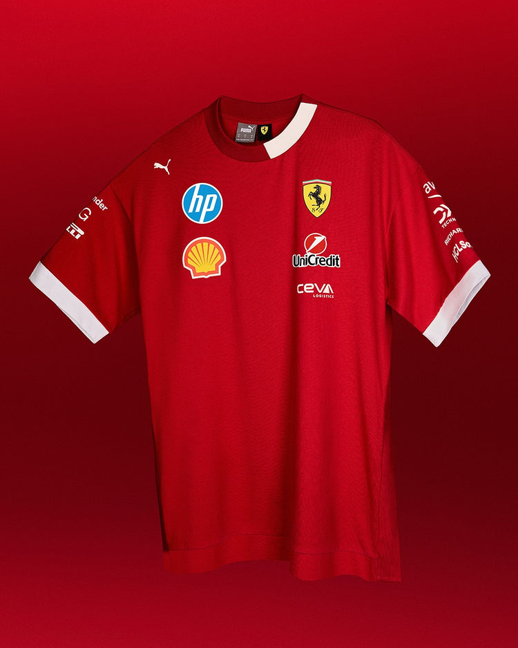 2025 Driver Oversized T-Shirt - Scuderia Ferrari - Fueler™ - 701232810001802 - fueler.store - T-Shirt
