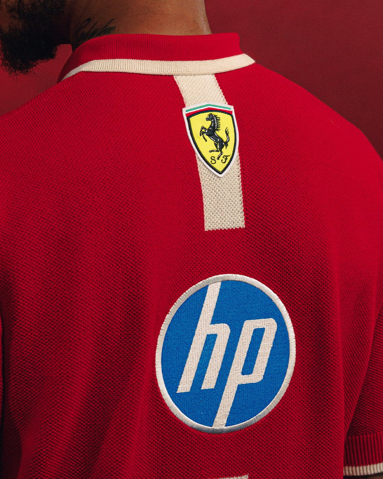 Scuderia Ferrari - 2025 Knitted Team Polo - Special Edition - Polo - Fueler™ 
