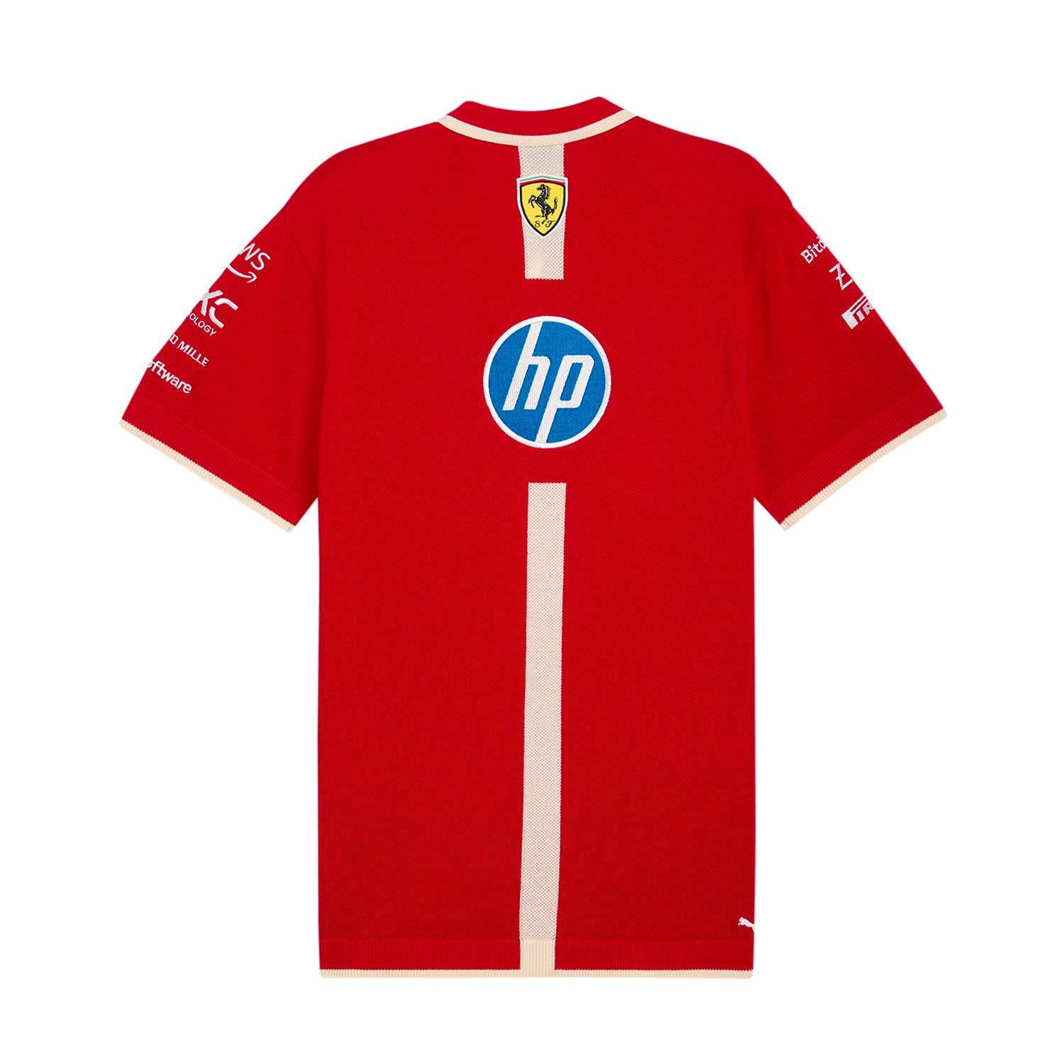Scuderia Ferrari 2025 Team Polo レッド Men's Puma Red Scuderia Ferrari 2025 Replica Team Polo