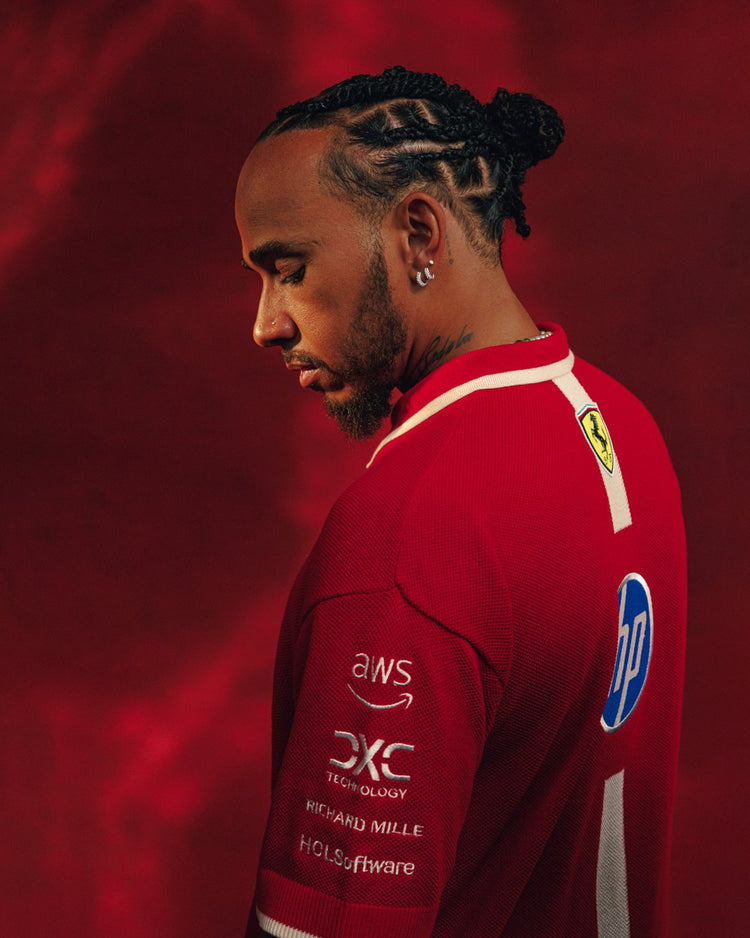 2025 Knitted Team Polo - Special Edition - Scuderia Ferrari - Fueler™ - 701232816001802 - fueler.store - Polo