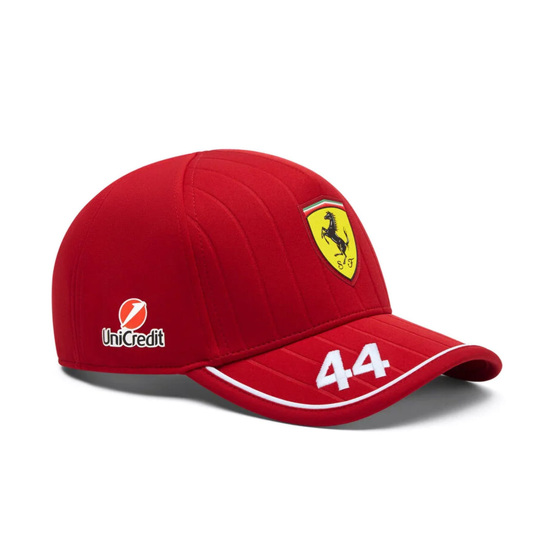 2025 Lewis Hamilton Kids Driver Cap - Scuderia Ferrari - Fueler™ - 701233011001801 - fueler.store - Cap