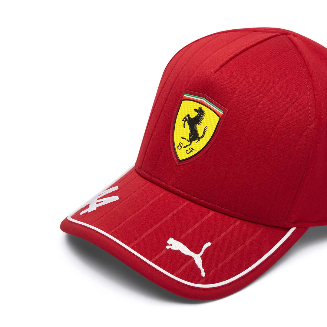 2025 Lewis Hamilton Kids Driver Cap - Scuderia Ferrari - Fueler™ - 701233011001801 - fueler.store - Cap