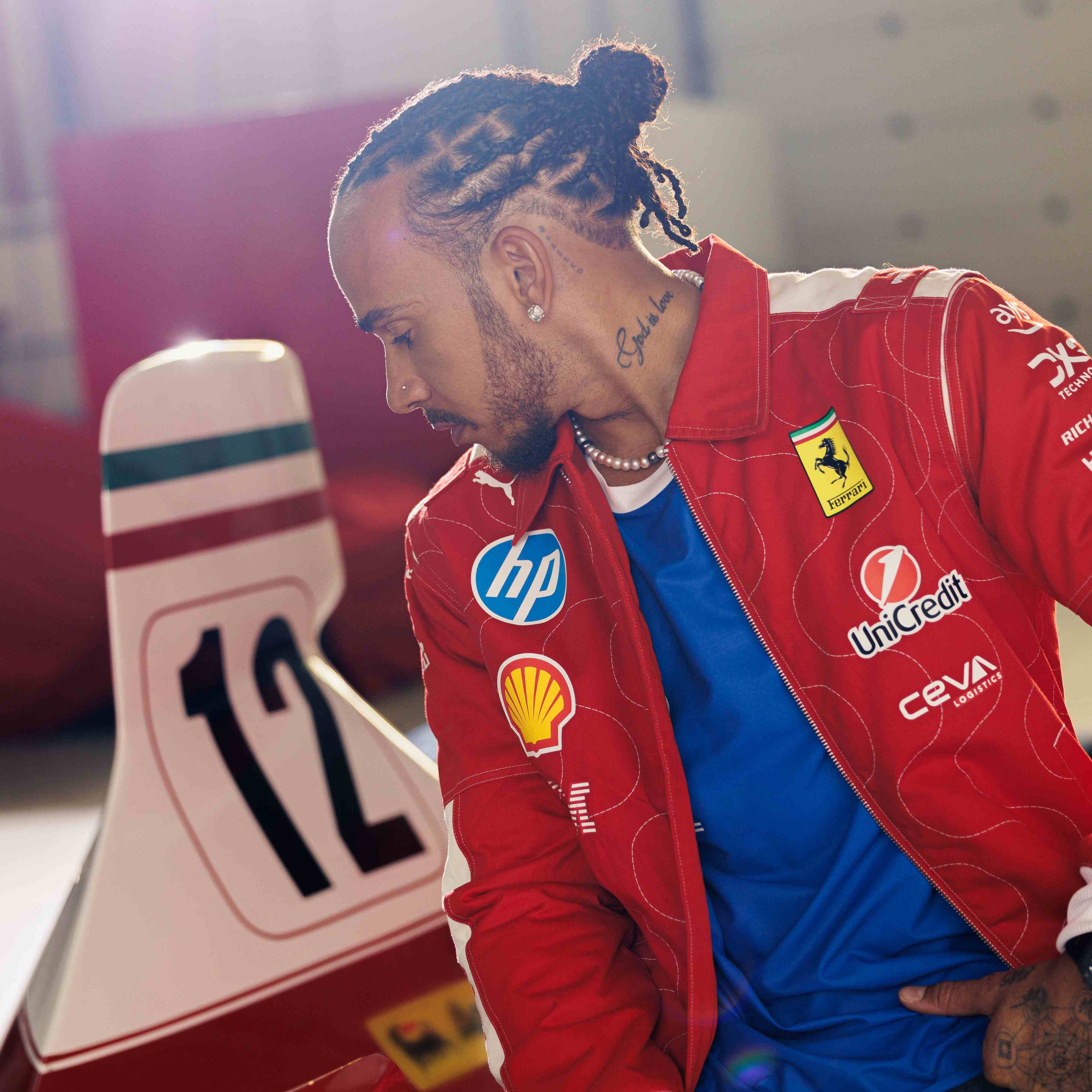 ジャケット・アウター Scuderia Ferrari HP 2025 Team jacket PUMA 2025 Team Vintage Jacket - Scuderia Ferrari F1 | Fuel