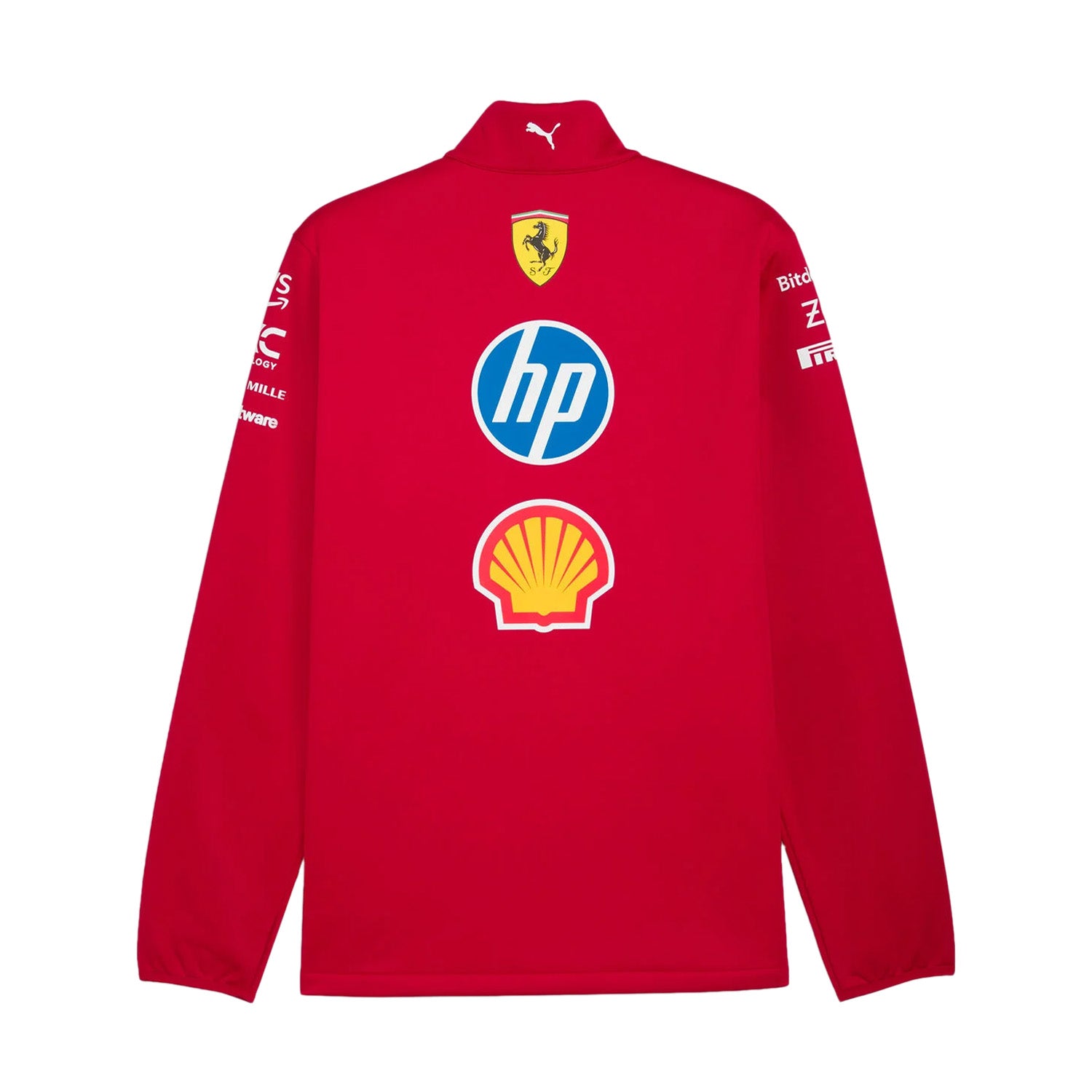 2025 Softshell Team Jacket - Scuderia Ferrari - Fueler™ - 701232804001803 - fueler.store - Jacket