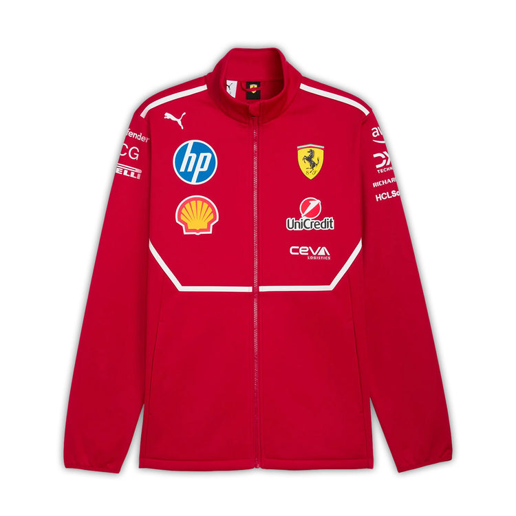 2025 Softshell Team Jacket - Scuderia Ferrari - Fueler™ - 701232804001803 - fueler.store - Jacket