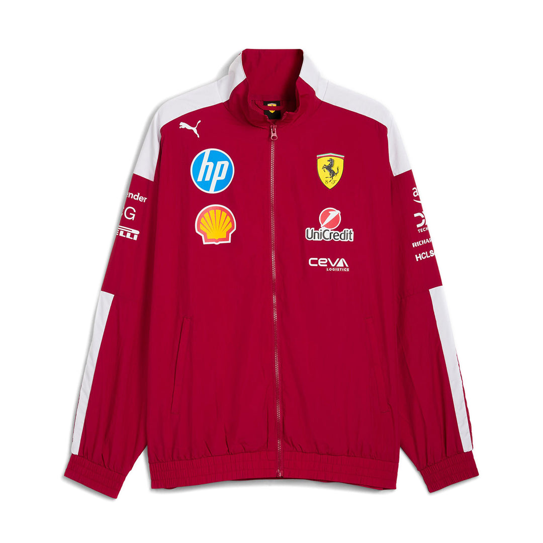 2025 T7 Oversized Team Jacket - Scuderia Ferrari - Fueler™ - 701234733001802 - fueler.store - Jacket