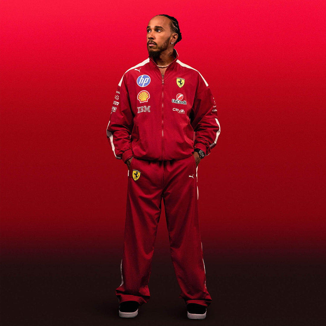 2025 T7 Oversized Tracksuit - Scuderia Ferrari - Fueler™ - - fueler.store - 