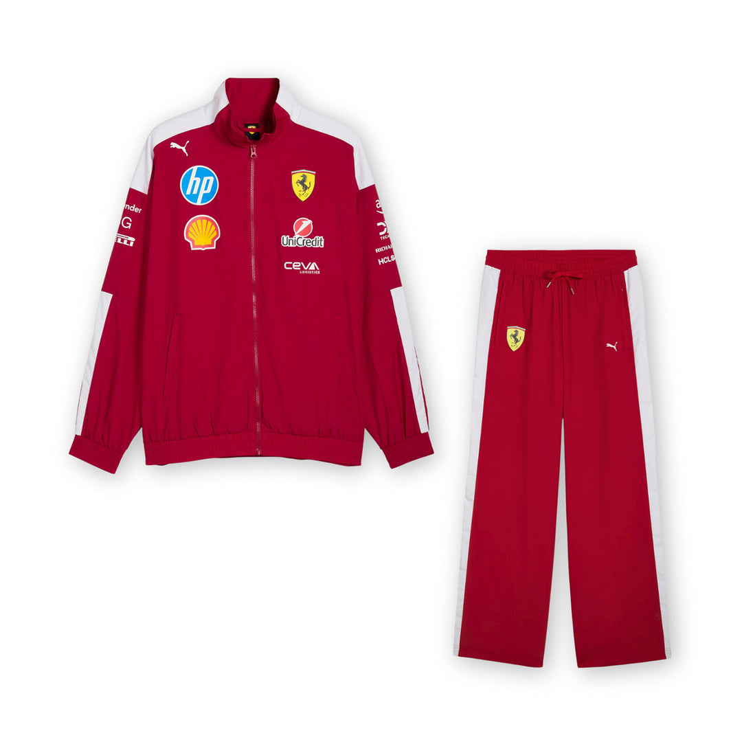 2025 T7 Oversized Tracksuit - Scuderia Ferrari - Fueler™ - - fueler.store - 