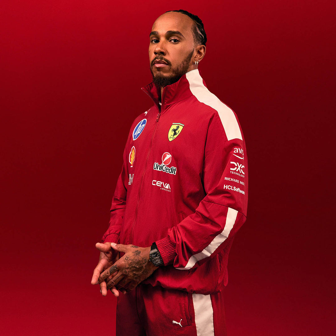 2025 T7 Oversized Tracksuit - Scuderia Ferrari - Fueler™ - - fueler.store - 