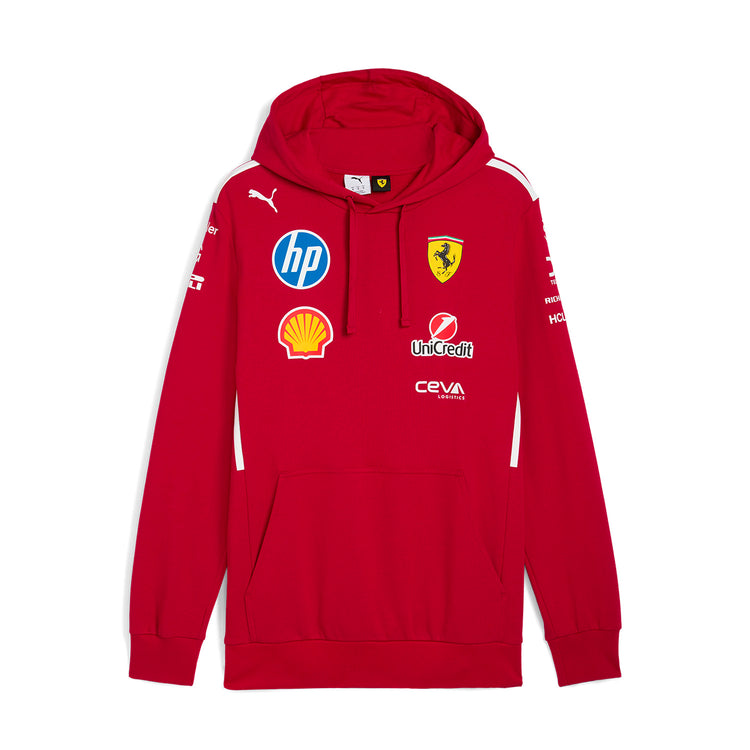 2025 Team Hoody - Scuderia Ferrari - Fueler™ - 701232805001802 - fueler.store - Hoody