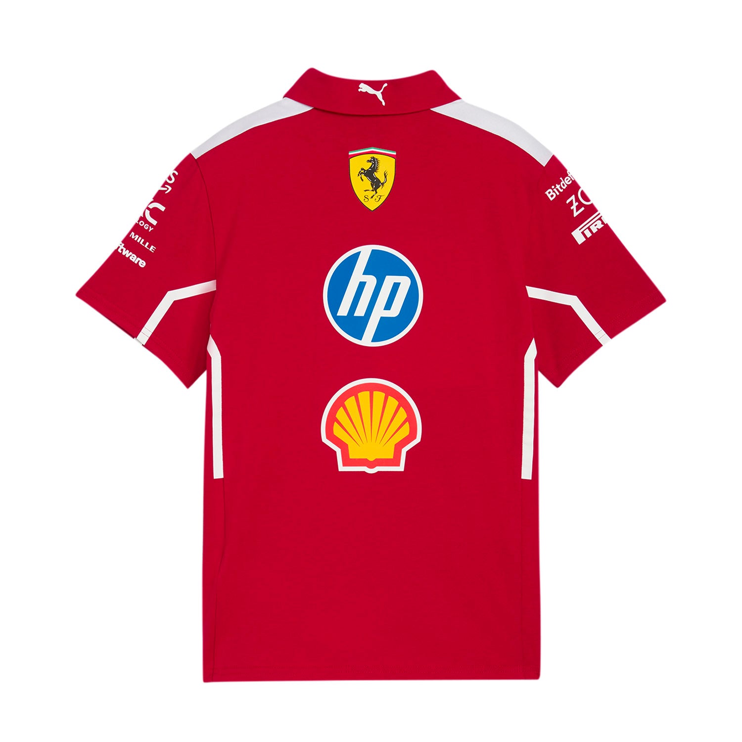 2025 Team Polo - Scuderia Ferrari - Fueler™ - 701232808001802 - fueler.store - Polo