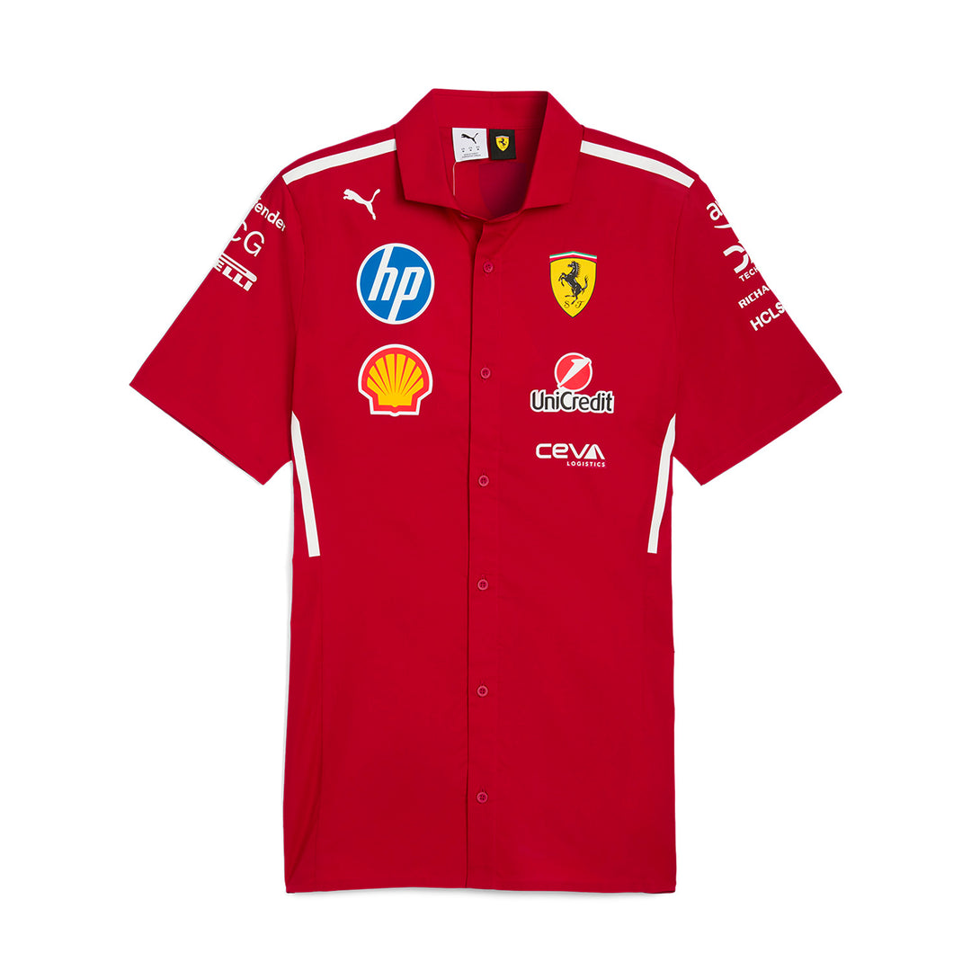 2025 Team Shirt - Scuderia Ferrari - Fueler™ - 701232807001802 - fueler.store - Shirt