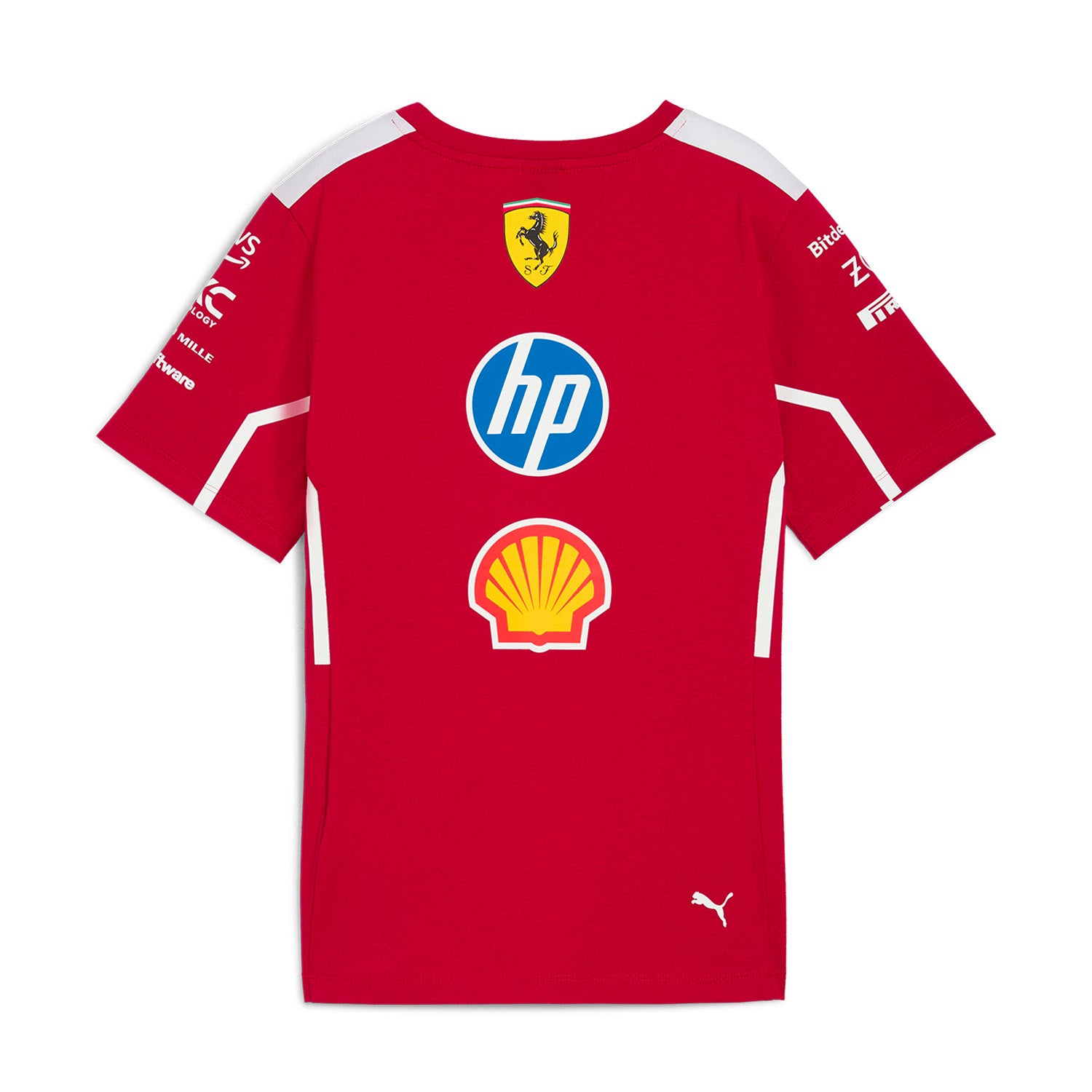 2025 Team T-Shirt - Scuderia Ferrari - Fueler™ - 701232809001802 - fueler.store - T-Shirt