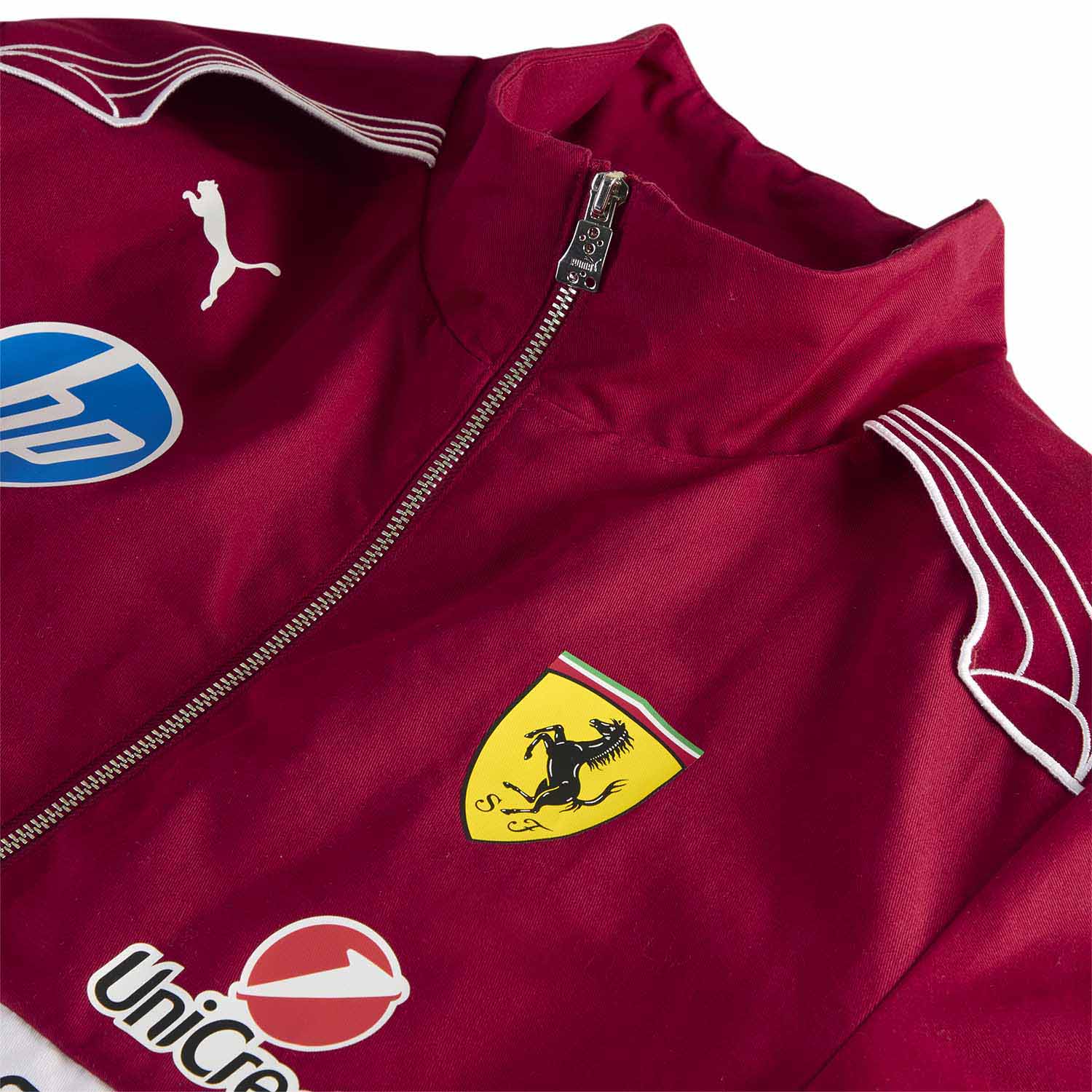 2025 Vintage Racing Team Jacket - Scuderia Ferrari - Fueler™ - 701232815001802 - fueler.store - Jacket
