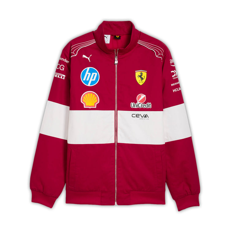 2025 Vintage Racing Team Jacket - Scuderia Ferrari - Fueler™ - 701232815001802 - fueler.store - Jacket