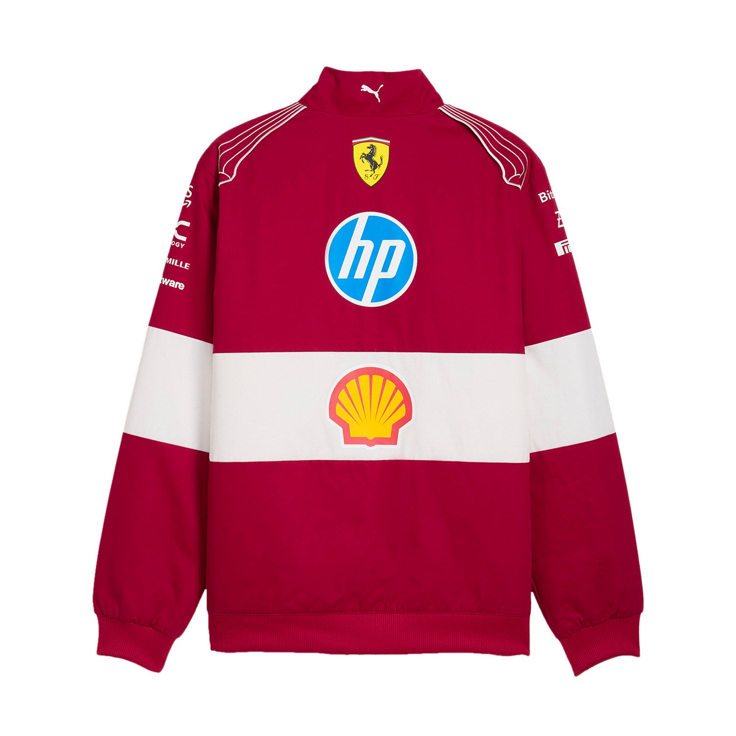 2025 Vintage Racing Team Jacket - Scuderia Ferrari - Fueler™ - 701232815001802 - fueler.store - Jacket