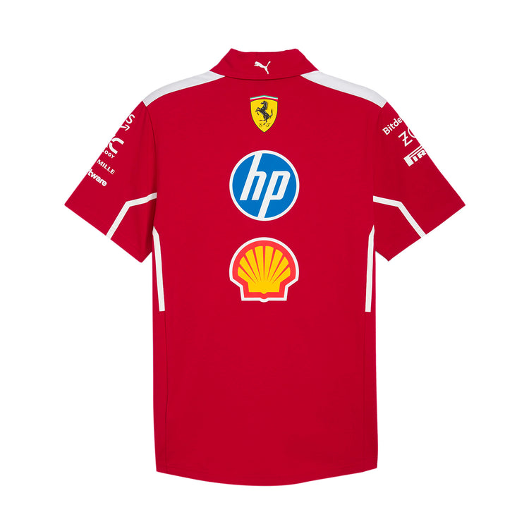 2025 Women Team Polo - Scuderia Ferrari - Fueler™ - 701232818001802 - fueler.store - Polo