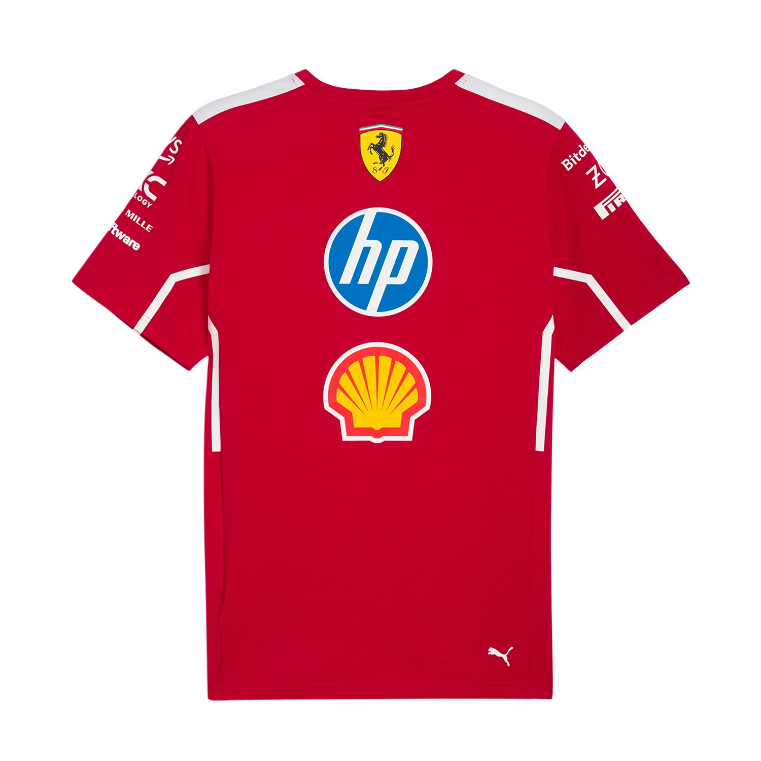 2025 Women Team T-Shirt - Scuderia Ferrari - Fueler™ - 701232819001802 - fueler.store - T-Shirt