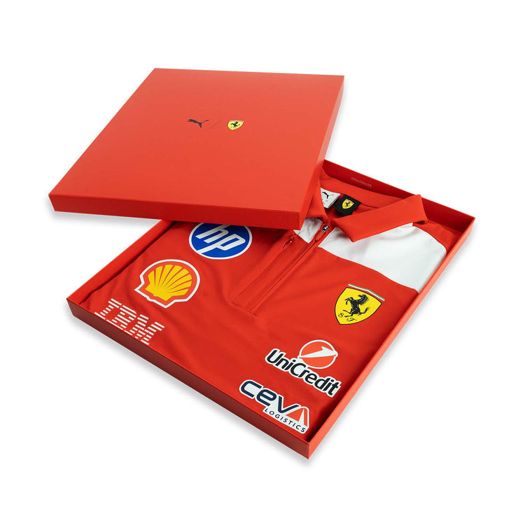 Scuderia Ferrari - 2026 Authentic Team Polo - Polo - Fueler™ 