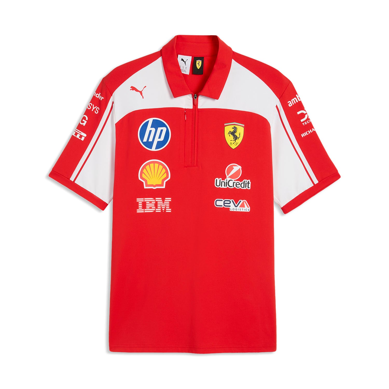 Scuderia Ferrari - 2026 Authentic Team Polo - Polo - Fueler™ 