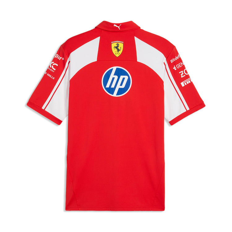 Scuderia Ferrari - 2026 Authentic Team Polo - Polo - Fueler™ 