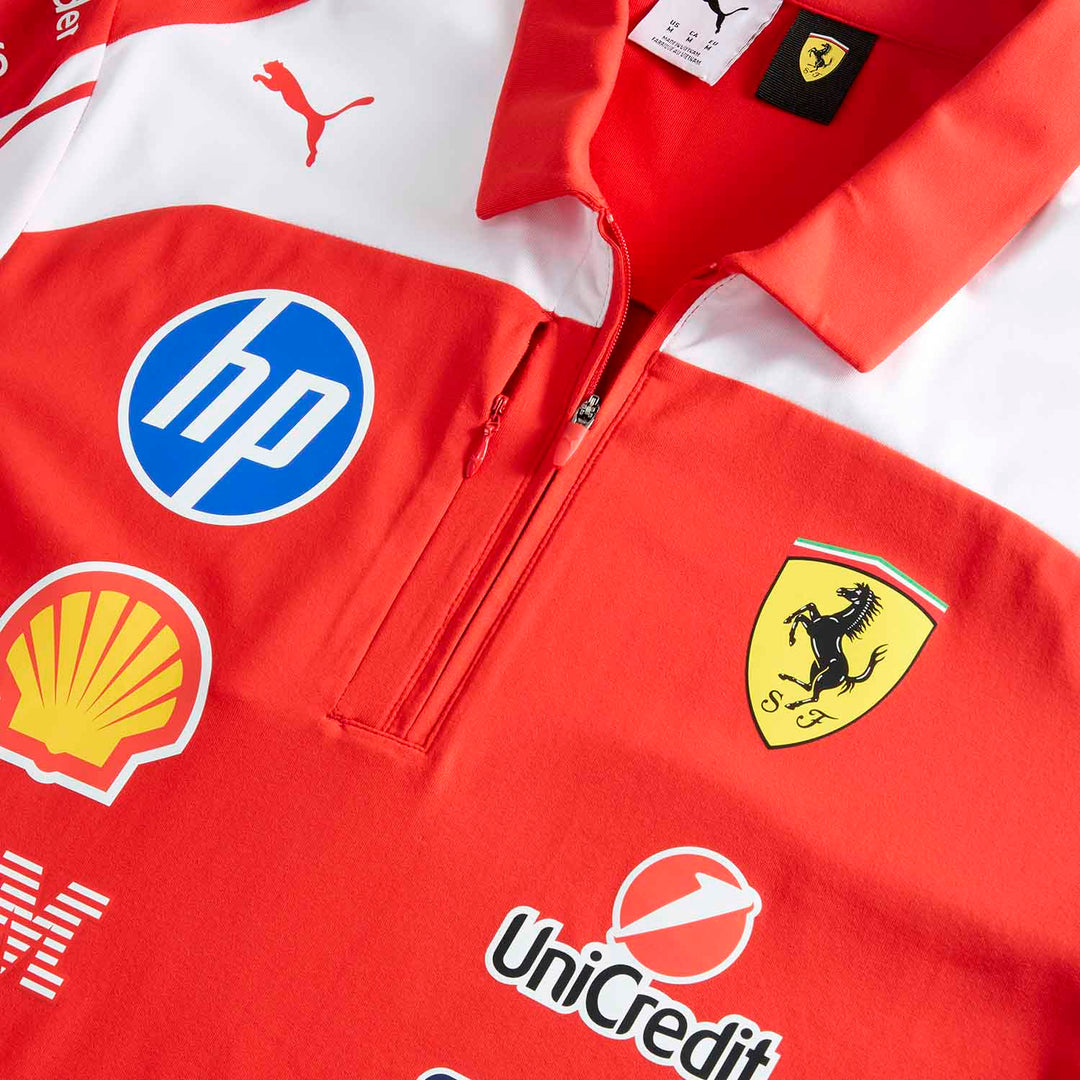 Scuderia Ferrari - 2026 Authentic Team Polo - Polo - Fueler™ 