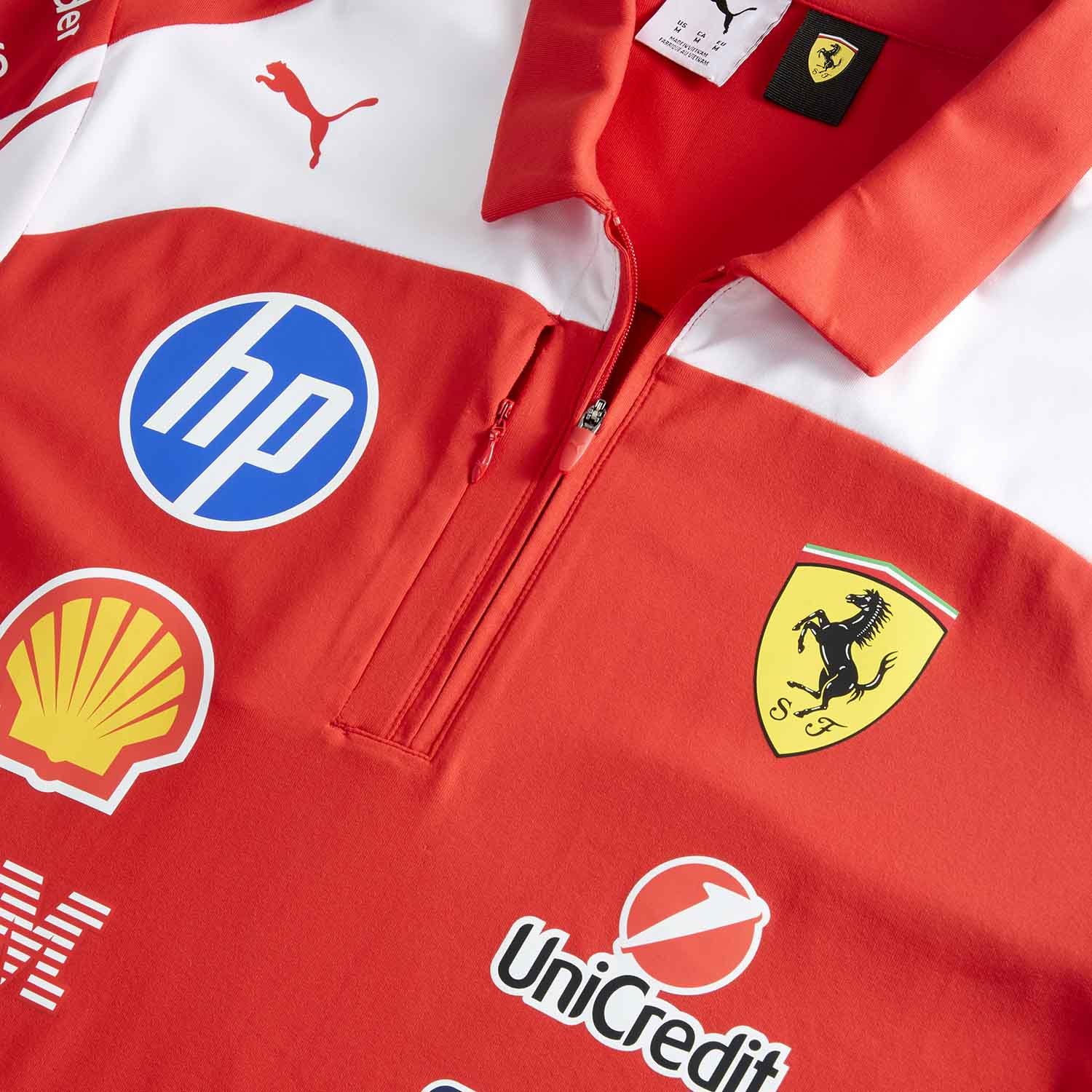 Scuderia Ferrari - 2026 Authentic Team Polo - Polo - Fueler™ 